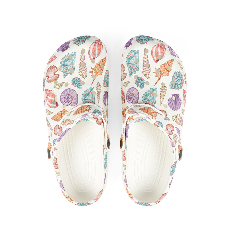 Seashell Beach Clogs – Sunsoak Casual Foam Clogs