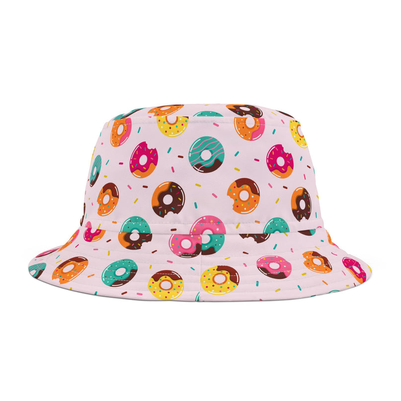 Donut Disturb Bucket Hat – Colorful Sprinkle Summer Hat