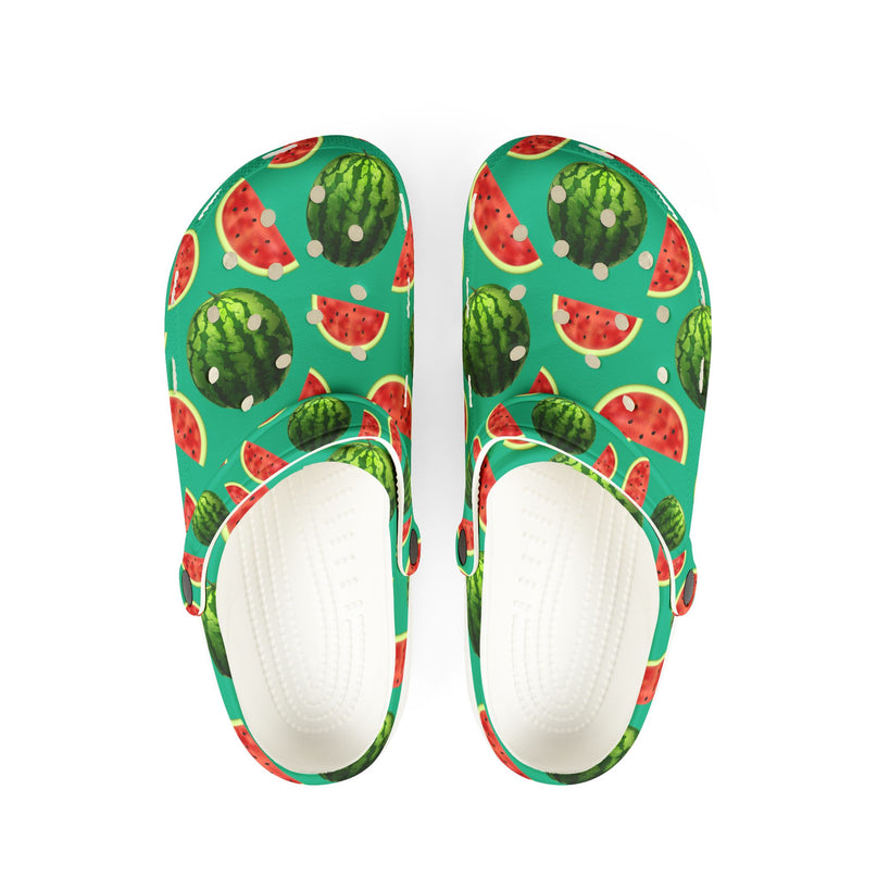 Sunsoak Watermelon Clogs