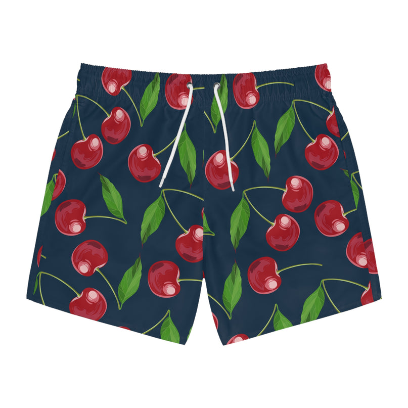 Cherry On Top Swim Trunks – Retro Cherry Summer Shorts